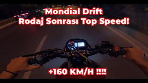 mondial drift top speed